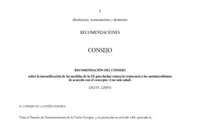 RECOMENDACIÓN DEL CONSEJO sobre la intensificación de las medidas de la UE para luchar contra la resistencia a los antimicrobianos de acuerdo con el concepto «Una sola salud»